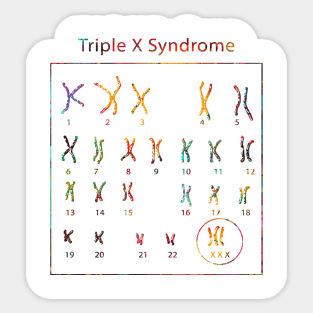 Triple X Syndrome Sticker